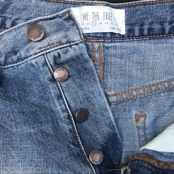 💞We The Free People 5 Pocket JeanSz 27 - Picture 2 of 6